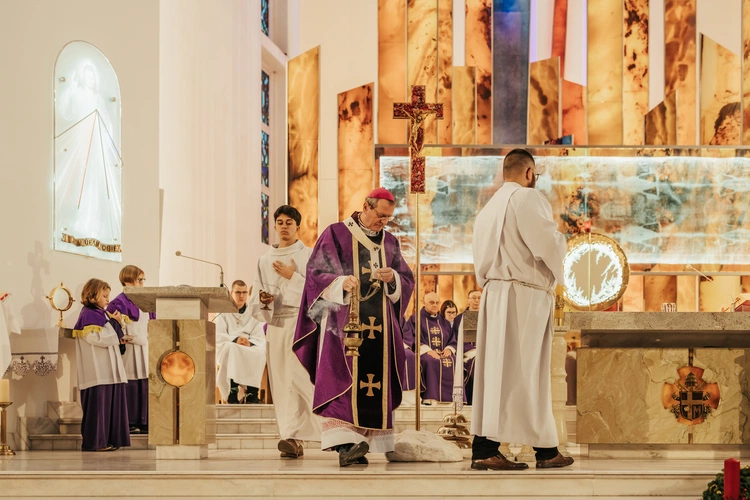 Poświęcenie kaplicy adoracji na gdańskiej Morenie