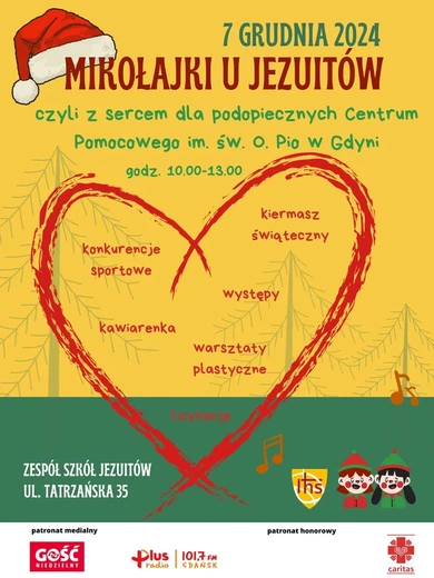 Mikołajki u gdyńskich jezuitów - zaproszenie