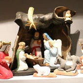 Rzeźba ze zbiorów radomskiego skansenu. 