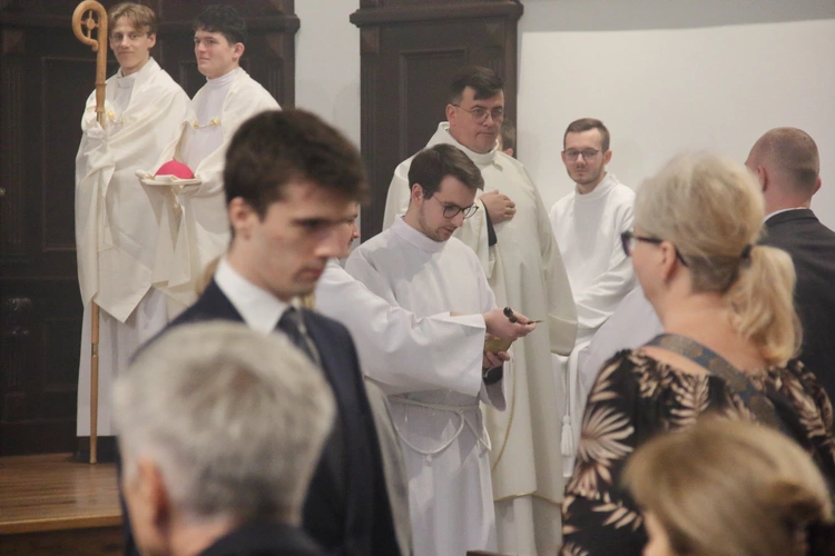 Ustanowienie nowych akolitów w śląskim seminarium 