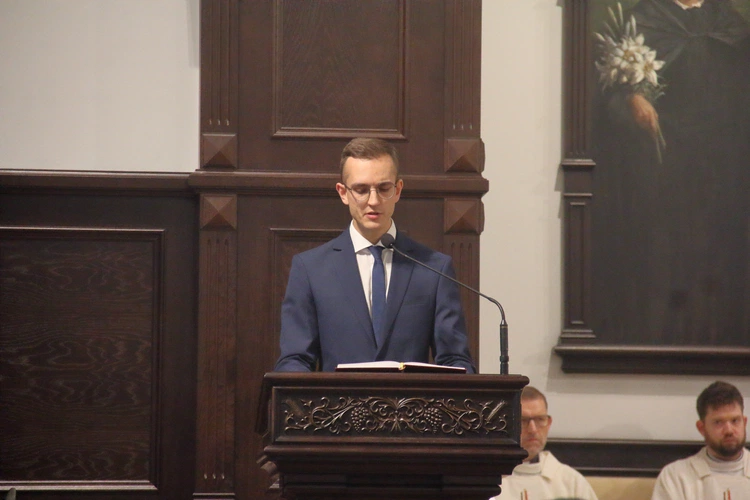 Ustanowienie nowych akolitów w śląskim seminarium 