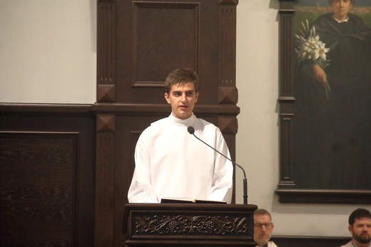 Ustanowienie nowych akolitów w śląskim seminarium 