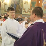 Błogosławieństwo nowych lektorów w Biegonicach