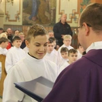 Błogosławieństwo nowych lektorów w Biegonicach