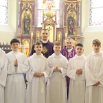 Błogosławieństwo nowych lektorów w Biegonicach