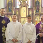 Błogosławieństwo nowych lektorów w Biegonicach