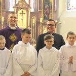Błogosławieństwo nowych lektorów w Biegonicach
