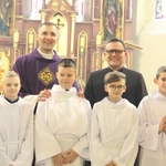 Błogosławieństwo nowych lektorów w Biegonicach
