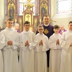 Błogosławieństwo nowych lektorów w Biegonicach