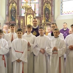 Błogosławieństwo nowych lektorów w Biegonicach