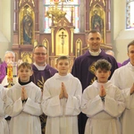 Błogosławieństwo nowych lektorów w Biegonicach