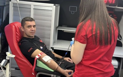 Zbiórka krwi i darów w Zbydniowie