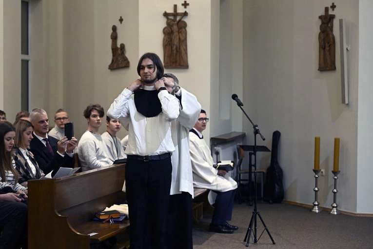 Obłóczyny w koszalińskim seminarium