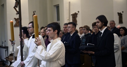 Obłóczyny w koszalińskim seminarium