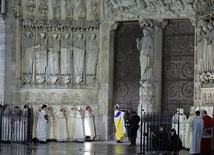 Uroczystość otwarcia katedry Notre Dame