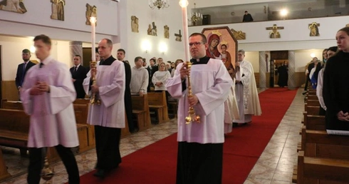 Akatyst w radomskim seminarium