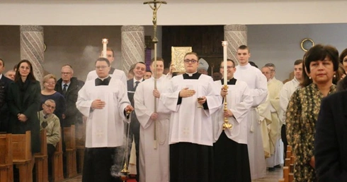 Obłóczyny w radomskim seminarium