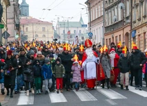 Orszak świętego Mikołaja w Lublinie