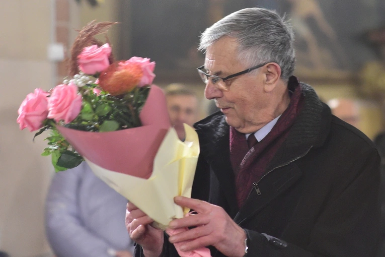 Reszel. 50-lecie posługi organisty Piotra Strzyżewskiego