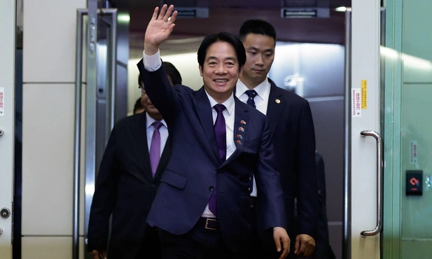 Prezydent Tajwanu William Lai (Lai Ching-te) 
