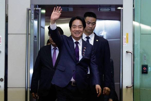 Prezydent Tajwanu William Lai (Lai Ching-te) 