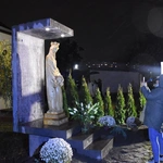 Poświęcenie figury Matki Bożej Królowej Zaspy