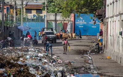 Na ulicach Port-au-Prince