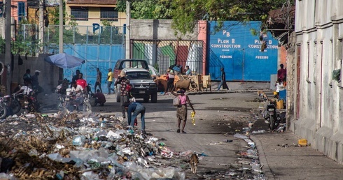 Na ulicach Port-au-Prince