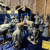 Szopka autorstwa Jarosława Rodaka.