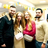 Justyna i Bartek (po lewej) oraz Sylwia i Bartek na Randkę Pełną Życia przyjechali z Redy.