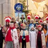 Młodzi „misjonarze” z parafii w Poroninie w sanktuarium Jana Pawła II w styczniu 2023 roku.