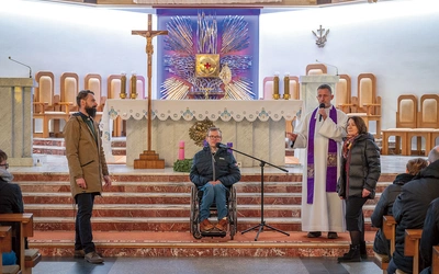Piotrek jest wdzięczny Panu Bogu za każdy dzień.