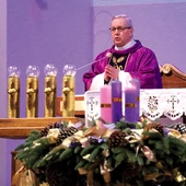 Mszy Świętej przewodniczył ks. Roman Adamczyk.
