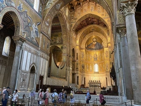 W katedrze w Monreale