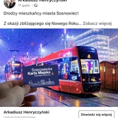Sosnowiec. Profil na Facebooku chce wyłudzać dane za rzekomą kartę na darmowy transport