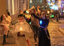 Tradycyjny pochód św. Łucji.