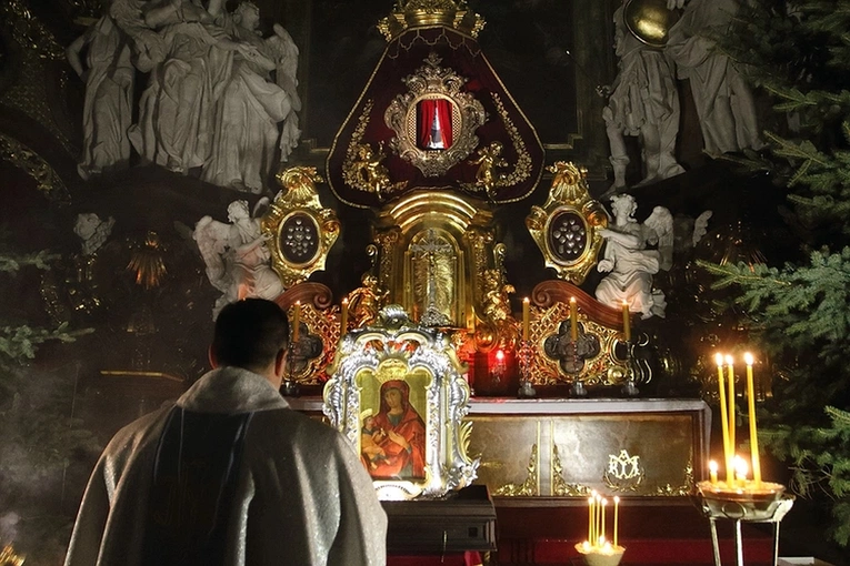 Iluminacje na bazylice!