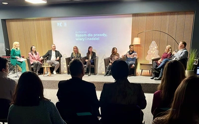 Konferencja odbyła się w siedzibie Telewizji TBN w Gdyni.