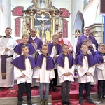 Ministranci i lektorzy w Trzcianie