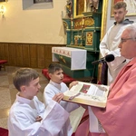 Ministranci i lektorzy w Trzcianie
