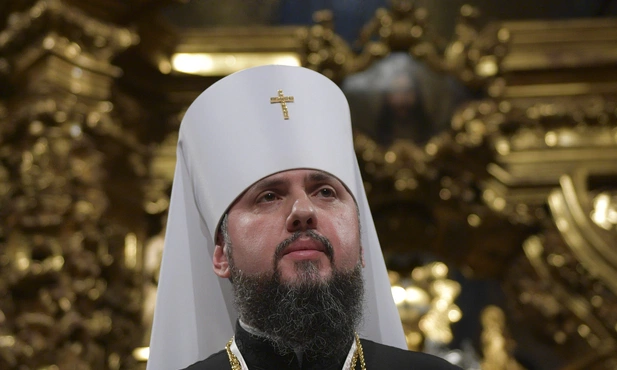 Franciszek spotkał się metropolitą Kijowa i całej Ukrainy Epifaniuszem