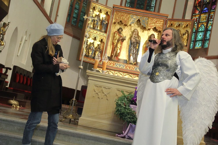 Finałowe przedstawienie - w katedrze