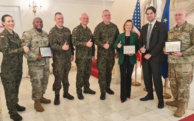 Delegacja terytorialsów z wizytą w Chicago