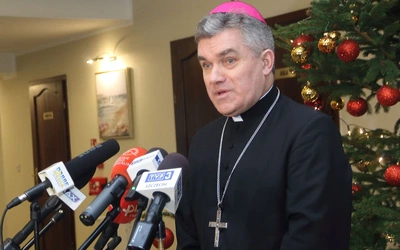 Bp Zieliński spotkał się z dziennikarzami