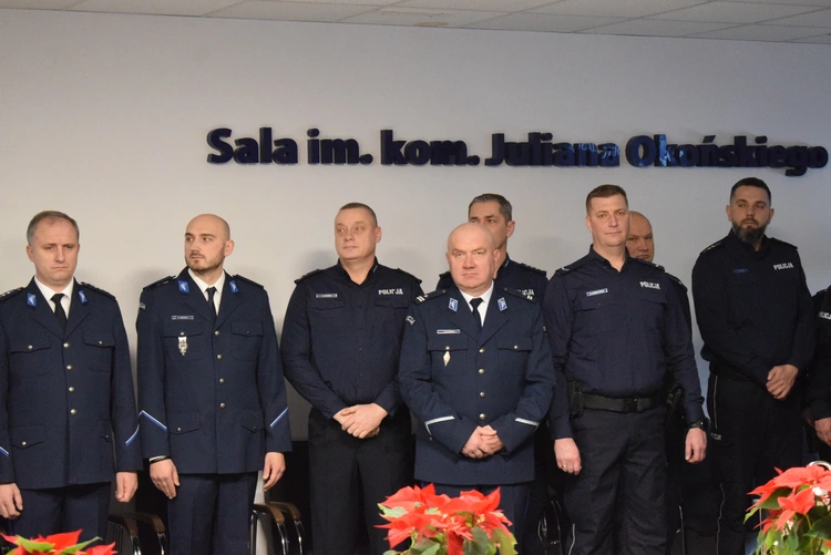 Policyjny opłatek w Sandomierzu