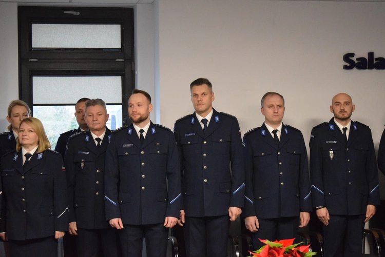 Policyjny opłatek w Sandomierzu