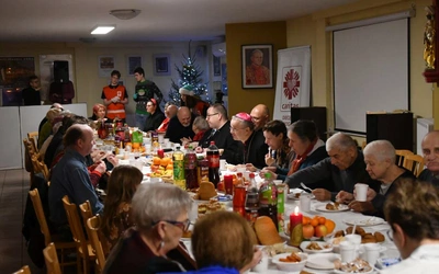 120 osób na wieczerzy wigilijnej Caritas w Zielonej Górze