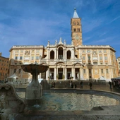 Kwitnący śnieg w bazylice Santa Maria Maggiore