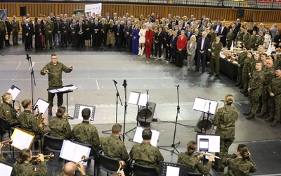 Spotkanie wigilijne Ośrodka Reprezentacyjnego Wojsk Obrony Terytorialnej