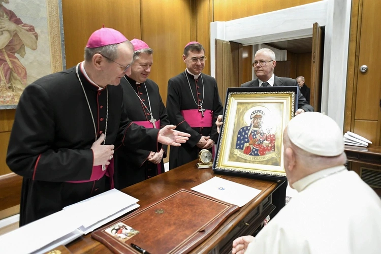 Abp Józef Kupny na prywatnej audiencji u papieża Franciszka